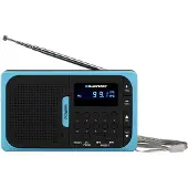 Blaupunkt PR5BL, Analog, FM, 1 W, Schwarz, Blau, 123 mm, 30 mm
