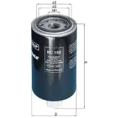 MAHLE ORIGINAL Kraftstofffilter KC 192