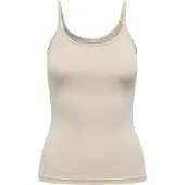 ONLY Trägertop "ONLLOVE STRAP SINGLET NOOS JRS" Baumwollmischung