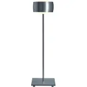 OLIGO Grace LED-Tischleuchte-Aluminium gebürstet-mit Tunable White (2200K - 5000K)