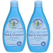 Penaten 2x Ultra sensitiv Bad & Shampoo 2x400 ml