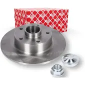 FEBI BILSTEIN Bremsscheibe 180024 hinten, voll, 1 Stück