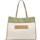 The bridge Shopper Elisa Beach Bag Natural / Marzapane / Fico