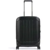 Piquadro PQ Light Business Trolley With Front Pocket Black Matt