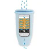 Allspares Filterkartuschen geeignet für alle ZeroWater Wasserfilterkannen Ersatzfilter für u.a. ZeroWater ZW-5317 (filtert PFAS)