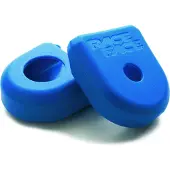 Race Face Crank Boot Kurbelschutz Kit, 2 Stk., small, blau - Schutz für Kurbe...