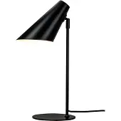 Dyberg-Larsen Tischlampe, Tischleuchte, Nachttischlampe, Schreibtischlampe, LED Leselampe, Cale schwarz