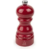 Peugeot Salzmühle PARIS 12cm Passionsrot Buchenholz Lackiert Stahlmahlwerk