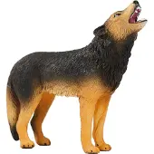 Small Foot Mojo Fun Wolf Howling, 3 Jahr(e), Wildlife, Braun, Grau, Polyvinylchlorid (PVC)