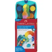 Faber-Castell Wasserfarbe - Verbinder - 12 Farben - - One Size - Farbe