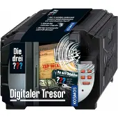 Kosmos 630607 Die drei ??? Digitaler Tresor, Schütze deine Geheimnisse mit einem Code und Sprachalarm, Detektiv Spielzeug Set für Kinder ab 8 Jahre