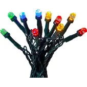 Star Trading LED Lichterkette Diamond Star Light, 7,5m, bunt