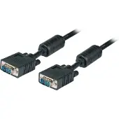 EFB Elektronik SVGA/HDTV Anschlusskabel 2xHDSUB15, St/St,schwarz,15m