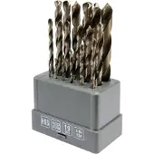 VOREL Metallbohrer-Satz 19-tlg. HSS 135°