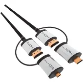 Omega 900043040 Hdmi-auf-mini-hdmi-kabel Hdmi 2.1-kabel 1.5 M