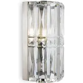 Maytoni Wandleuchte Facet in Silber und Transparent E14