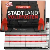 Denkriesen Stadt Land Vollpfosten - A4 Block Rotlicht Edition (d)