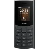 Nokia 105 4G, Tablet, Single SIM, 6,1 cm (2.4"), Bluetooth, 1450 mAh, Schwarz