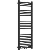 Neu.haus Handtuchheizkörper ’Voss’ mit 21 Stangen Stahl 120 x 50 cm Schwarz