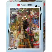 Heye The Bookworm, 1000 Teile, 1000 Stück(e), Kunst