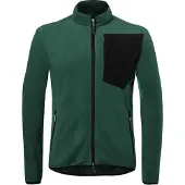 Kübler Fleecejacke moosgrün/schwarz Form 1254 Grösse L