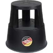 Wedo Rollhocker SuperStep aus Kunststoff schwarz / RAL9005