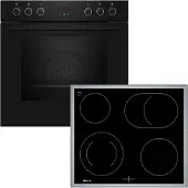 NEFF Elektro-Herd-Set "E1CCD2AK3", EasyClean