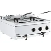 CombiSteel Base 700 El. Fritteuse 2X10 L