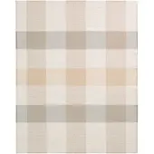 Biederlack Plaid "Plaid White Bouclé", in klassischem Karodesign