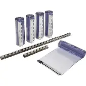 Kerbl PVC-Streifenvorhang im Set, transparent 300 x 3 mm, 225 cm