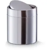 Zeller Tischabfalleimer, Edelstahl Ø11,5x14