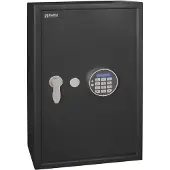 Rieffel VT-ST 100 SE, Stahl, Grau, 100 Haken, Zahlenschloss, Elektronisch, 300 x 100 x 365 mm