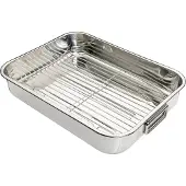 Kitchencraft Edelstahl Bräter 43x31 Cm