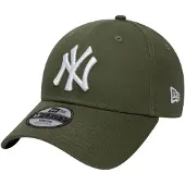 New Era Kappe League Essential 9FORTY New York Yankees Kinder Khaki / White