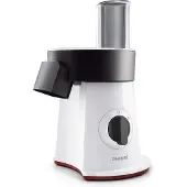 Philips Viva Colletion Salat Maker, 6 Scheiben, 200 W, Spühlmaschinenfest, Weiß (HR1388/80)