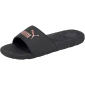 Puma Cool Cat 2.0 Wns Badesandalen in Übergrößen Schwarz 389108-02 große Damenschuhe, Größe:42