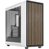 Fractal Design North XL, Midi Tower, PC, Weiß, ATX, EATX, micro ATX, Micro-ITX, Stahl, Gehärtetes Glas, Holz, Gaming