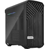 Fractal Design Torrent Compact, Tower, PC, Schwarz, ATX, EATX, micro ATX, Mini-ITX, SSI CEB, Gehärtetes Glas, Gaming