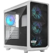 Fractal Design Meshify 2 RGB, Tower, PC, Weiß, ATX, EATX, micro ATX, Mini-ITX, Stahl, Gehärtetes Glas, Gaming