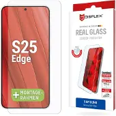 Displex Bildschirmschutzfolie Real Glass für das Samsung Galaxy S25 Edge