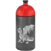 Step by step Trinkflasche "Dragon Drako" Schwarz