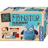 Kosmos 60408 Monster nähen, DIY Kreativ-Set für Kinder ab 8 Jahren zum Nähen &amp; Gestalten eigener gruseliger Monsterfreunde