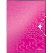 Leitz WOW, A4, Polypropylen (PP), Metallisch, Pink, 250 Blätter, 250 mm, 37 mm