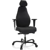Hjh OFFICE RESISTIO XXL - Profi Chefsessel Schwarz