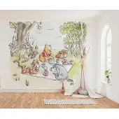 Komar "Disney Winnie the Pooh Nice for Picnics" bedruckt glatt