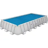 Bestway PE-Solarabdeckplane 703 x 336 cm, blau, eckig