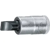 Gedore Steckschlüsseleinsatz IS 19 1/2 Zoll Schlitz 6,5mm L.60mm