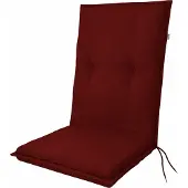 Doppler Stuhlauflage 110 x 48 x 6 cm rot