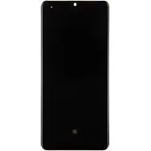Samsung LCD-Display + Touch-Einheit + Frontcover A325 Galaxy A32 4G (Service Pack)