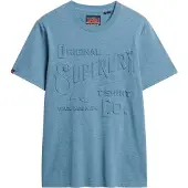 Superdry Workwear Embossed Relaxed Kurzarm-t-shirt
